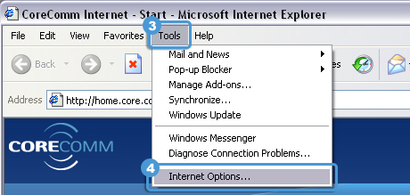 Internet Explorer Screenshot A